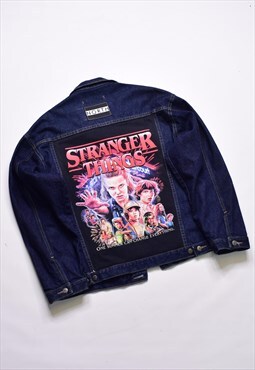 NORTH Reworked Stranger Things Custom Denim Jacket