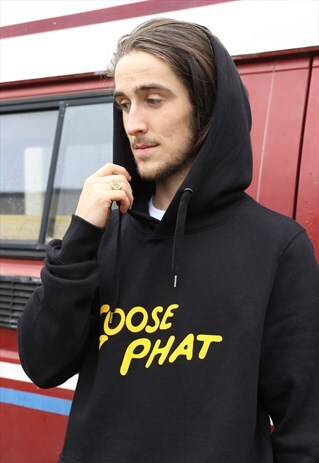 'GOLD LOGO' ORGANIC COTTON HOODIE