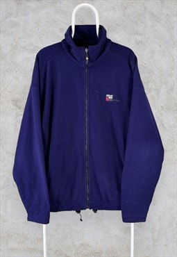 Vintage Sprayway Polartec Purple Fleece Jacket Men's Large