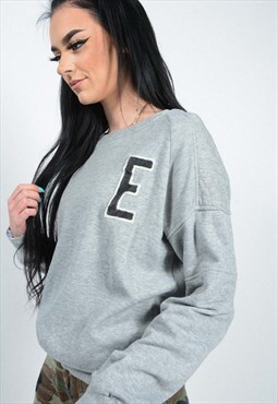 Vintage Ellesse 90s Sweatshirt Grey