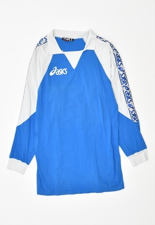 VINTAGE ASICS TOP LONG SLEEVE BLUE