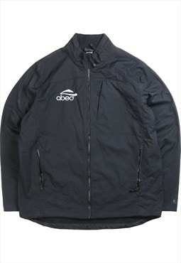 Champion  Full Zip Up Windbreaker Jacket XLarge Black