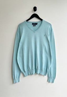 Polo Ralph Lauren V Neck Jumper Sweater Pullover