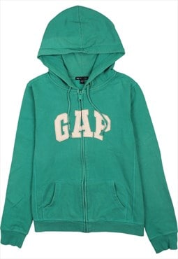 Vintage 90's Gap Hoodie Spellout Full Zip Up