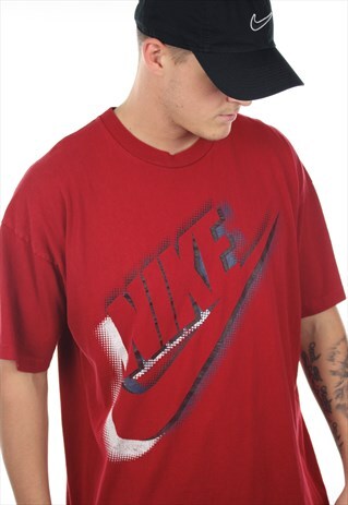 VINTAGE 90S NIKE GRAPHIC PRINT T SHIRT TEE