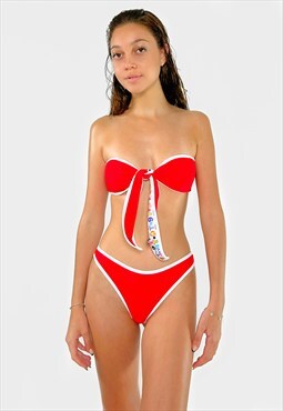 Chlo Classic Red Bikini Set
