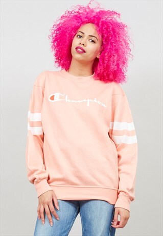VINTAGE CORAL CHAMPION SWEATER
