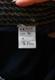 80S VINTAGE JAPANESE HIGH WAISTED WOOLMARK MINI SKIRT 1869