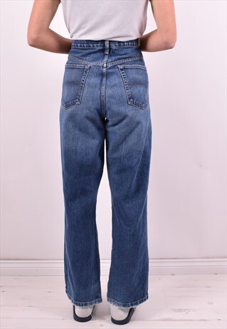 TOMMY HILFIGER WOMENS VINTAGE JEANS W36 L29 BLUE 90'S