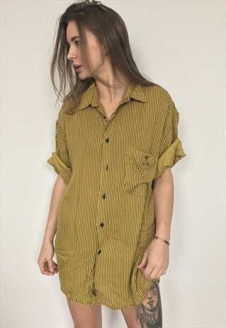 PATTERNED OVERSIZED RETRO VINTAGE UNISEX FESTIVAL SHIRT