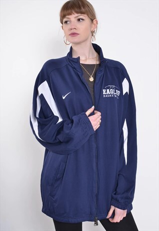 VINTAGE NIKE TRACK JACKET BLUE
