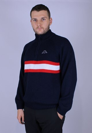 KAPPA VINTAGE JUMBER 1/4 ZIP