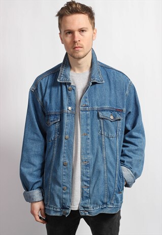 VINTAGE OVERSIZED DENIM JACKET