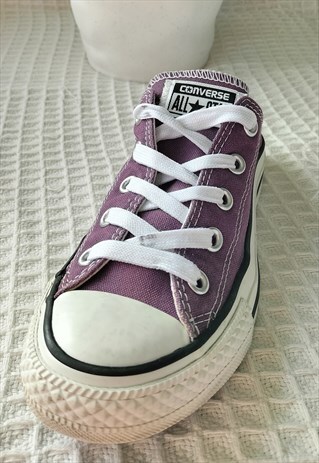 RETRO PURPLE LOW CANVAS ALL STAR CONVERSE UK4