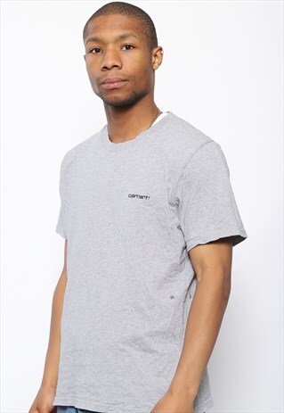 VINTAGE CARHARTT LOGO T-SHIRT GREY