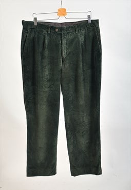 Vintage 90s corduroy trousers in green