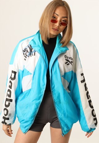 VINTAGE REEBOK WINDBREAKER FESTIVAL JACKET