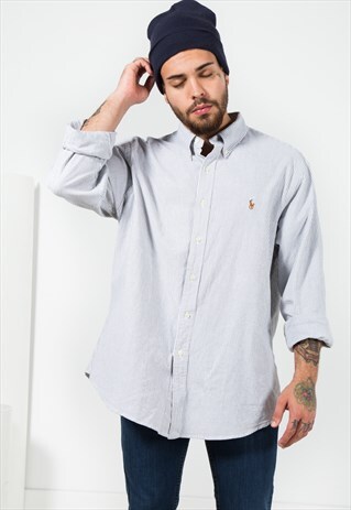 VINTAGE 80S POLO RALPH LAUREN SHIRT / 0081 / 901