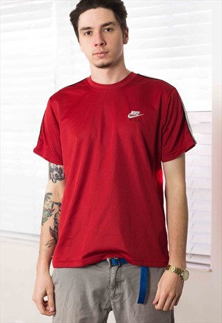 VINTAGE NIKE T-SHIRT LOGO 90S M 5.5