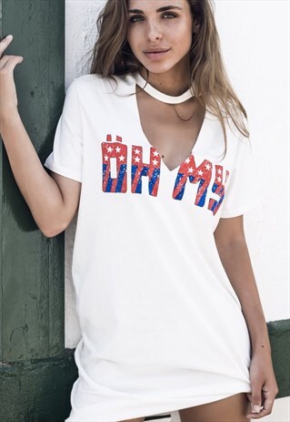 BAND CHOKER DRESS