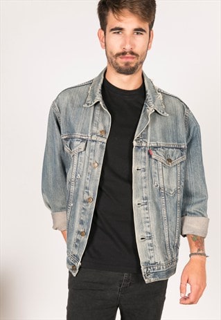 VINTAGE 80S DENIM LEVIS JACKET /R003