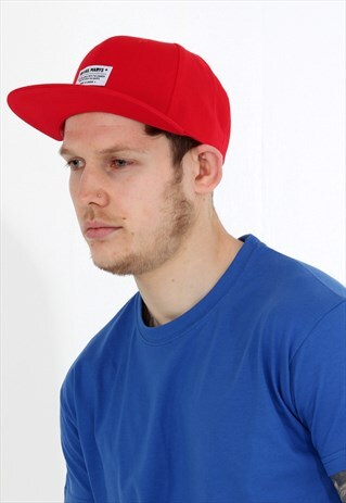 RED SNAPBACK CAP