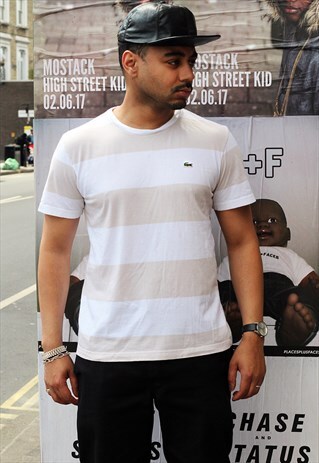 VINTAGE STRIPED LACOSTE T-SHIRT
