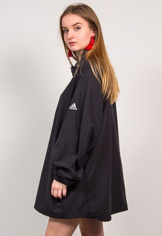 ADIDAS 90'S PULLOVER HALF ZIP WINDBREAKER JACKET