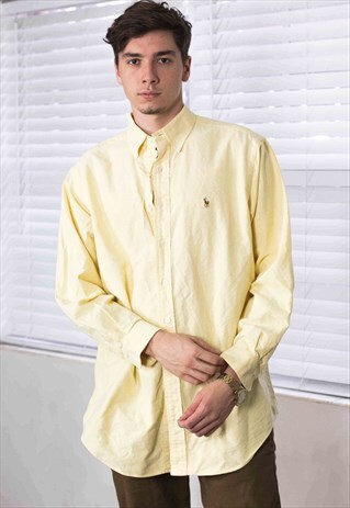 VINTAGE RALPH LAUREN SHIRT LOGO 90S XL 12.3