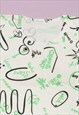 VINTAGE BABY TEE 90S NEON DOODLE GRAPHIC TEE