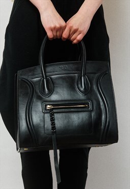 Phantom luggage bag leather medium