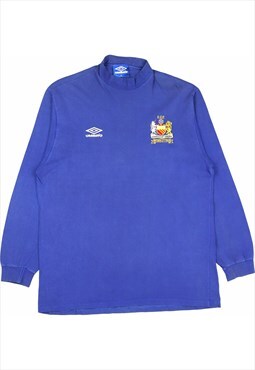 Umbro 90's Pullover Heavyweight Sweatshirt XLarge Blue