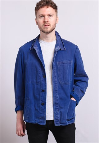 VINTAGE CHORE JACKET WORKER JACKET