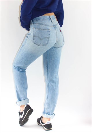 VINTAGE 90'S MID RISE TAPERED STONEWASH LEVI'S