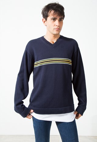 VINTAGE 80S TOMMY HILFIGER KNIT JUMPER / S216