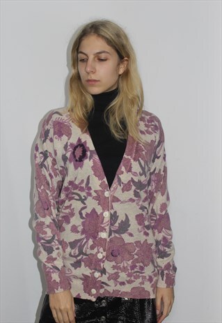 VINTAGE 80' COOL MULTI CARDIGAN