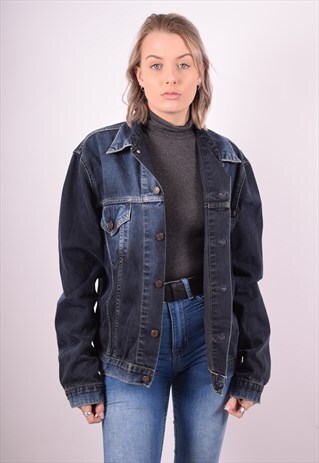 LEVI'S WOMENS VINTAGE DENIM JACKET XL BLUE 90S