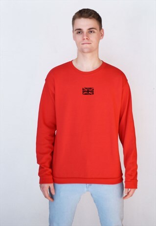 RED GB SWEATSHIRT