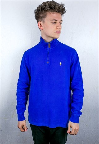 VINTAGE RALPH LAUREN 1/4 ZIP SWEATSHIRT
