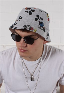 Reworked Vintage Disney Mickey Mouse Bucket Hat