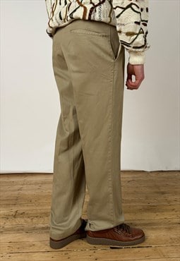 Vintage Dickies Trousers Men's Beige