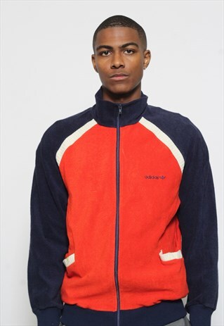 VINTAGE ADIDAS RED TRACK JACKET