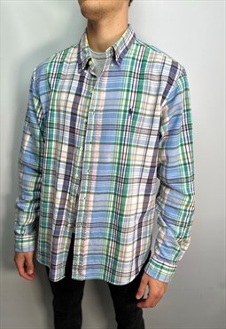 Vintage Polo Ralph Lauren flannel checked shirt/overshirt