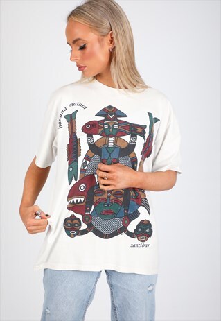 VINTAGE PATTERN T-SHIRT T25