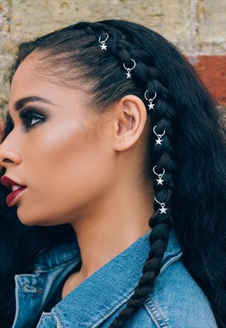 STAR HAIR CHARMS
