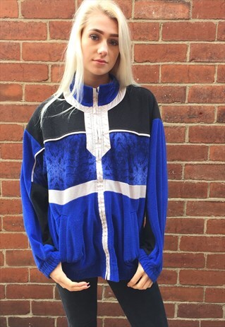 VINTAGE FILA WINTER FLEECE JUMPER
