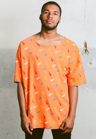 VINTAGE LOW NECK T-SHIRT