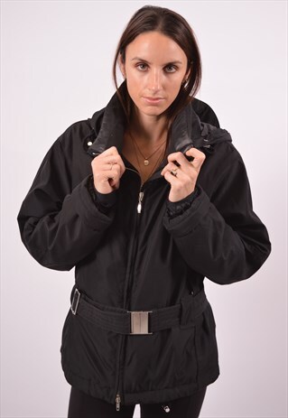 VINTAGE SERGIO TACCHINI WINDBREAKER JACKET BLACK