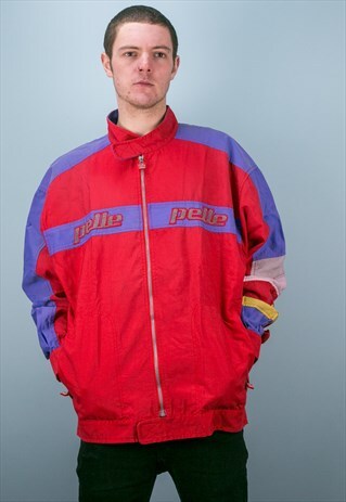 RARE VINTAGE PELLE PELLE MARC BUCHANAN HIP HOP SHELL JACKET
