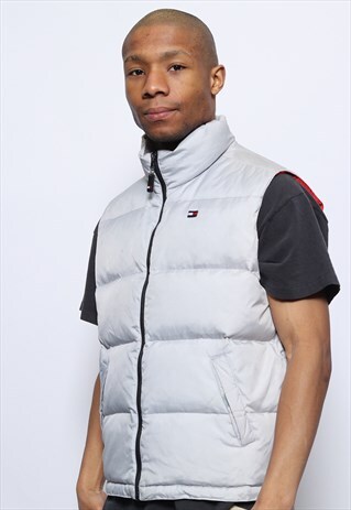 Mount And Blade Silver Tommy Hilfiger Puffer Jacket